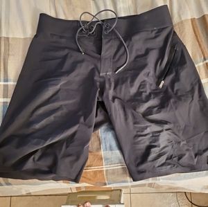 Men's Lululemon black drawstring shorts